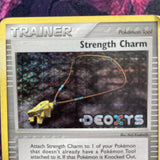 1x Strength Charm - 92/107 - Uncommon - Reverse Holo Played Condition Pokemon