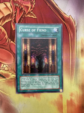 MRL-E032  Curse of Fiend- 1st Edition - Yugioh!
