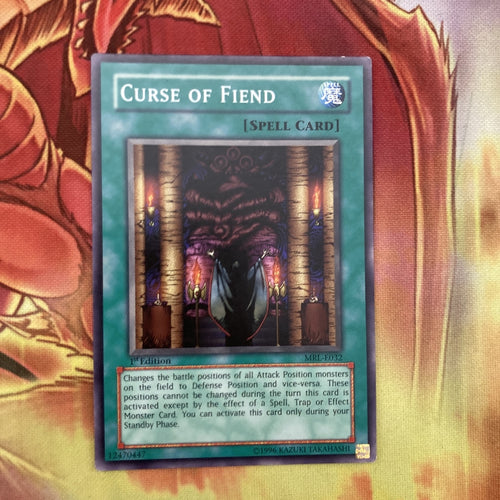 MRL-E032  Curse of Fiend- 1st Edition - Yugioh!