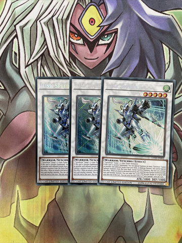 CT15-EN002 x3 Junk Speeder Secret Rare Excellent Condition Yugioh
