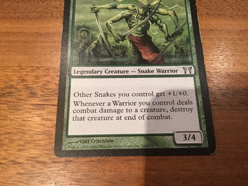 Sosuke, Son of Seshiro - Champions of Kamigawa Excellent Magic MTG (back)