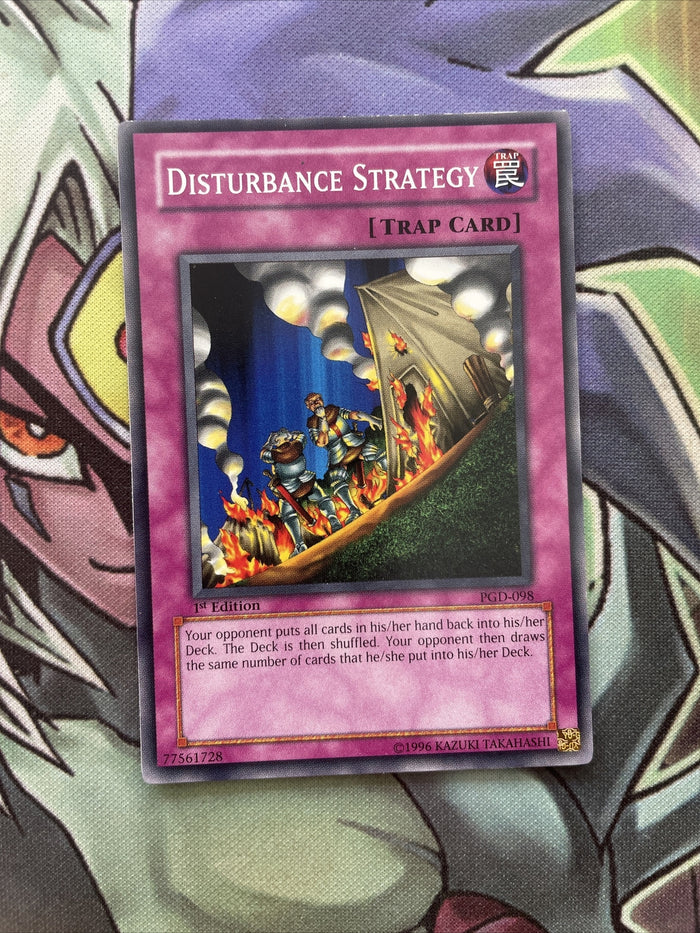 PGD-098 Disturbance Strategy 1st Edition NM Yugioh Card