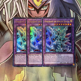 SDAZ-EN041 x3 Mirrorjade the Iceblade Dragon Ultra Excellent Condition Yugioh