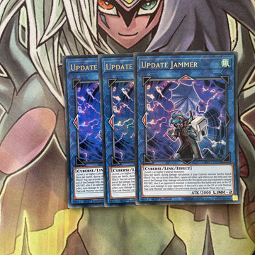 GFTP-EN105 x3 Update Jammer Ultra Rare Excellent Condition Yugioh