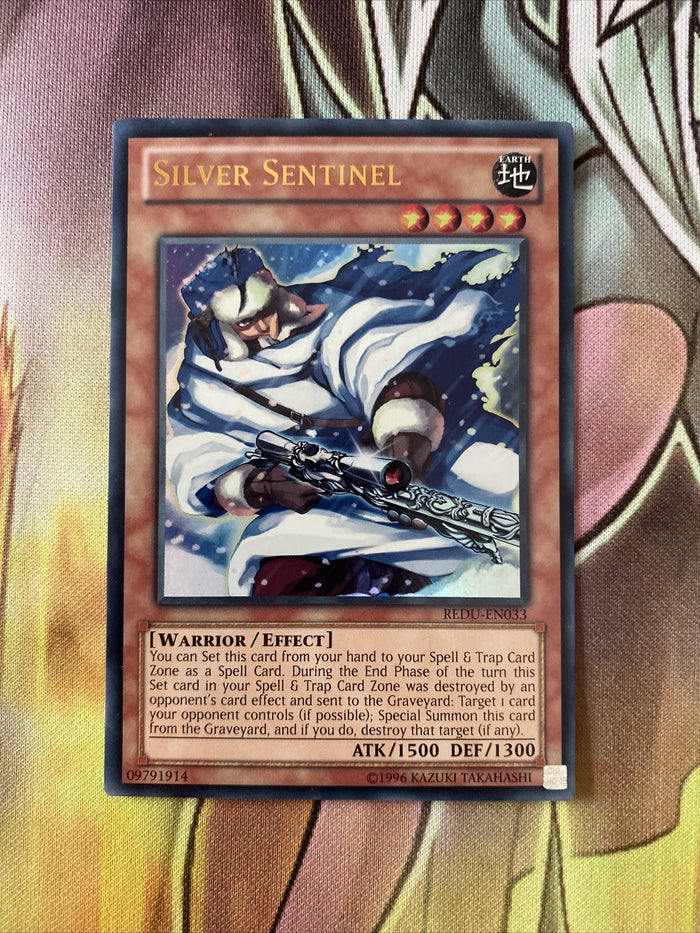 REDU-EN033 Silver Sentinel Ultra Rare UNL Edition Mint YuGiOh Card