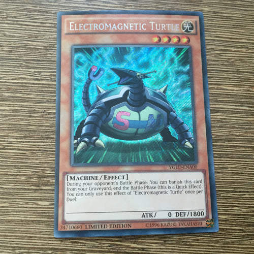YGLD Electromagnetic Turtle  - 1st Edition - Secret - Yugioh