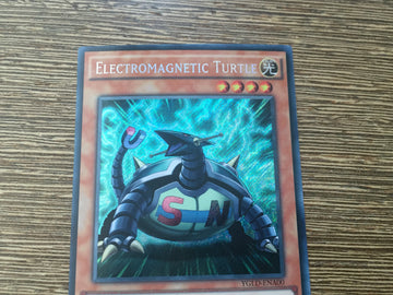YGLD Electromagnetic Turtle  - 1st Edition - Secret - Yugioh (back)