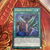 DRL3-EN046 YuGiOh Card - Legend of Heart 1st Ed. Ultra Rare