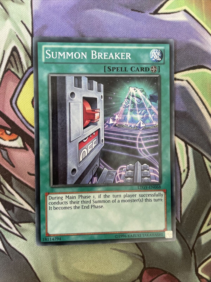 LTGY-EN068 Summon Breaker Common Unlimited Edition NM Yugioh Card
