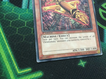 REDU-EN011 Chronomaly Golden Jet Common Unlimited Yugioh card (back)