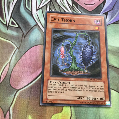 RGBT-EN009 Evil Thorn Common Unl Edition YuGiOh