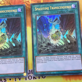 BLLR-EN029 YUGIOH CARD 3 X SPACETIME TRANSCENDENCE -ULTRA