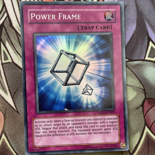 TSHD-EN063 Power Frame 1st Edition NM Yugioh Card