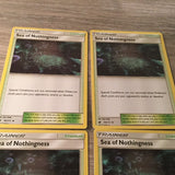 Pokemon Sea of Nothingness x4 - 99/111 Crimson Invasion - Trainer Cards Playset!