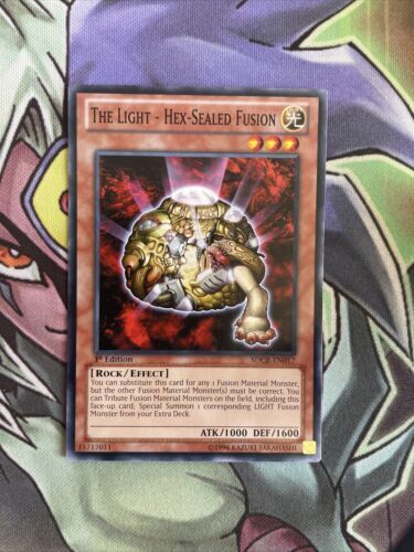 SDCR-EN017 The Light - Hex-Sealed Fusion Common Varying Edition NM Yugioh Card