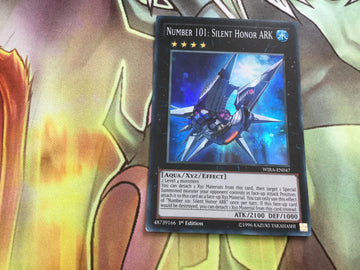 WIRA-EN047 Number 101: Silent Honor ARK 1st Super Rare Yugioh Card