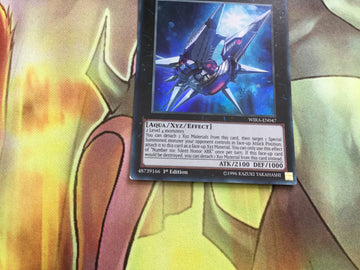 WIRA-EN047 Number 101: Silent Honor ARK 1st Super Rare Yugioh Card (back)