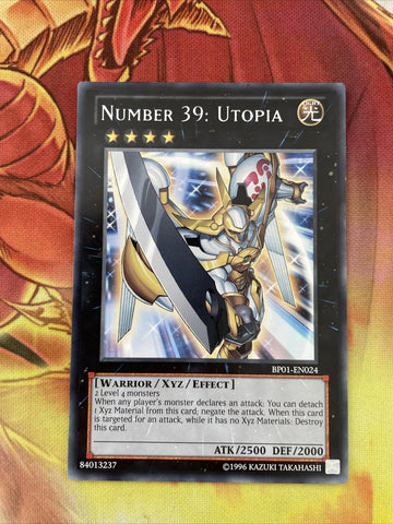 BP01-EN024 YuGiOh Card - Number 39: Utopia UNL