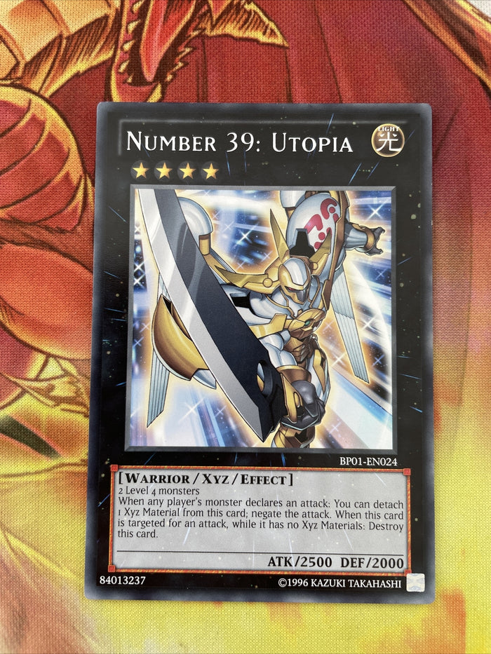 BP01-EN024 YuGiOh Card - Number 39: Utopia UNL