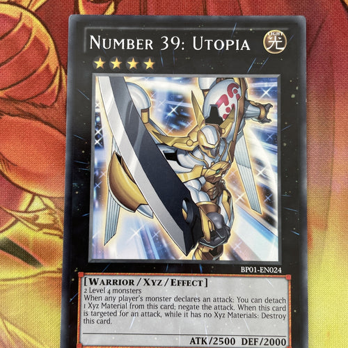 BP01-EN024 YuGiOh Card - Number 39: Utopia UNL