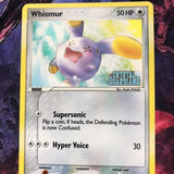 Pokemon Reverse Foil Card : Whismur 69/100 (Ex Crystal Guardians) Excellent Cond