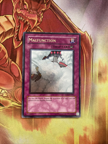 SOI EN060 Yugioh | Malfunction | Ultimate Rare LP Yugioh card