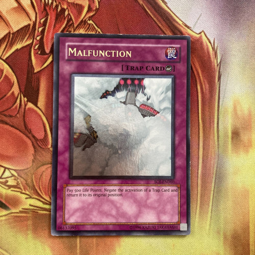 SOI EN060 Yugioh | Malfunction | Ultimate Rare LP Yugioh card