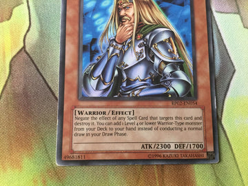 RP02-EN054 Freed the Matchless General Silver Rare Yugioh Card Played! (back)