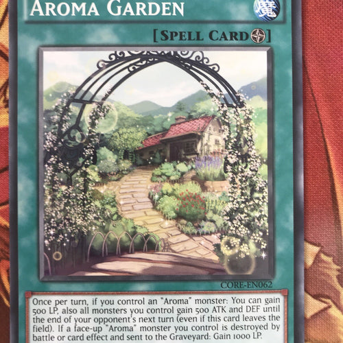 CORE-EN062 Yugioh Aroma Garden 1st Edition (NM)