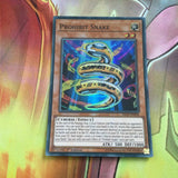 FIGA-EN038 Prohibit Snake | 1st Edition Super Rare YuGiOh Trading Card Game TCG