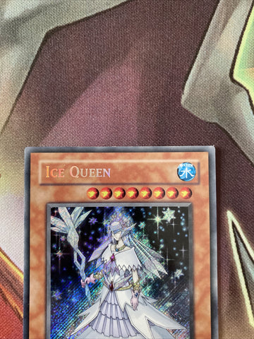 SOVR-EN094 Yugioh Ice Queen Secret Rare NM (back)