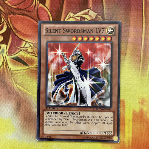 LCYW-EN035 Silent Swordsman LV7 Common Yugioh Card