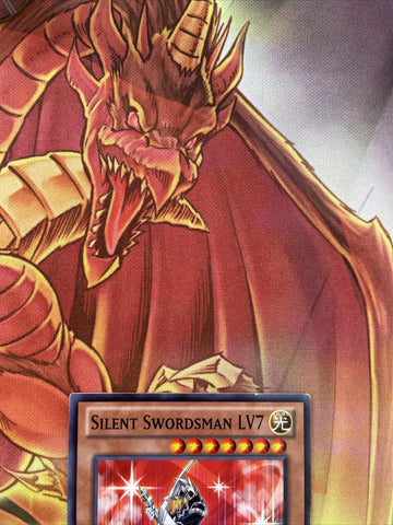 LCYW-EN035 Silent Swordsman LV7 Common Yugioh Card (back)