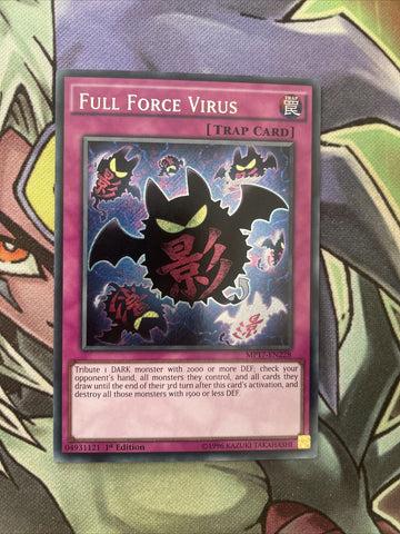 MP17-EN228 Full Force Virus Secret Rare 1st Edition NM Yugioh Card