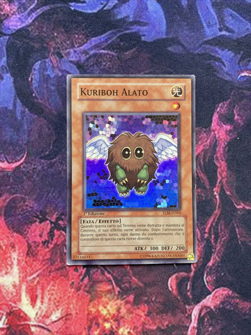 TLM-IT005 Winged Kuriboh 1st Edition Super Rare Light Play Yugioh ITALIAN