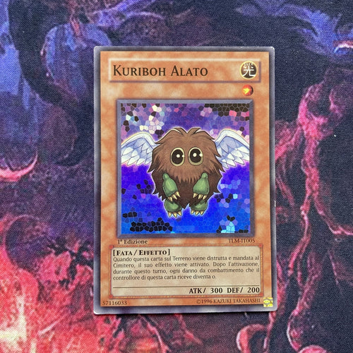 TLM-IT005 Winged Kuriboh 1st Edition Super Rare Light Play Yugioh ITALIAN