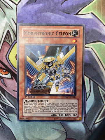 CSOC-EN006 Morphtronic Celfon Common 1st Edition NM Yugioh Card