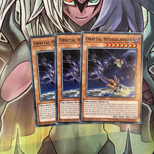 COTD-EN035 x3 Orbital Hydralander Common Excellent Condition Yugioh
