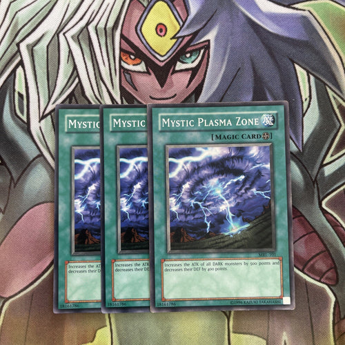 MRL-101 x3 Mystic Plasma Zone Common Excellent Conditon Yugioh