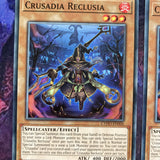 CYHO-EN006 x3 Crusadia Reclusia - Common - Unlimited Edition Yugioh
