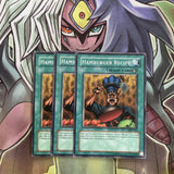 MRL-063 x3 Hamburger Recipe Common Excellent Conditon Yugioh