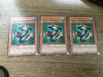 PTDN-EN083 YuGiOh 3x Deepsea Macrotrema Rare Playset