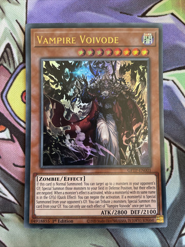 GFTP-EN001 Vampire Voivoide Ultra Rare 1st Edition NM Yugioh Card