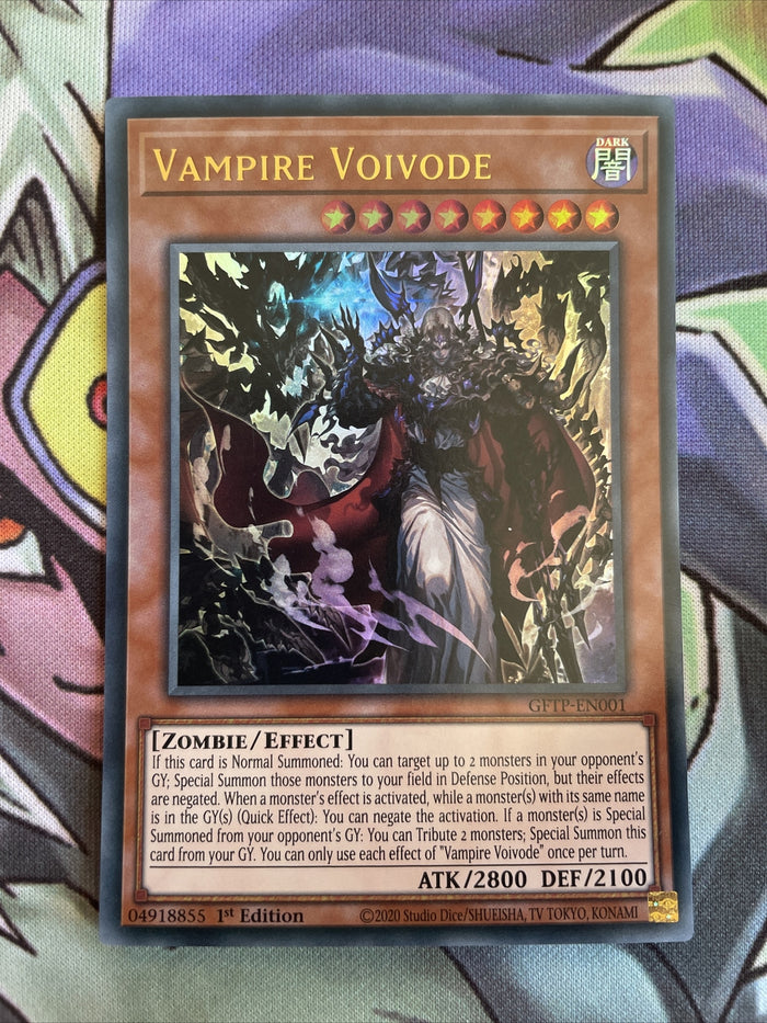 GFTP-EN001 Vampire Voivoide Ultra Rare 1st Edition NM Yugioh Card