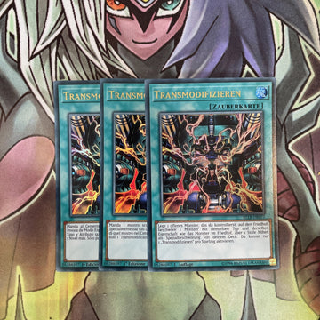 BLLR-EN077 x3 Transmodify Foreign Ultra Rare Excellent Condition Yugioh