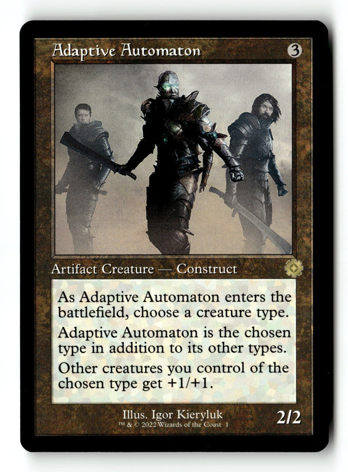 MTG Adaptive Automaton The Brothers' War: Retro Frame LP Magic The Gathering