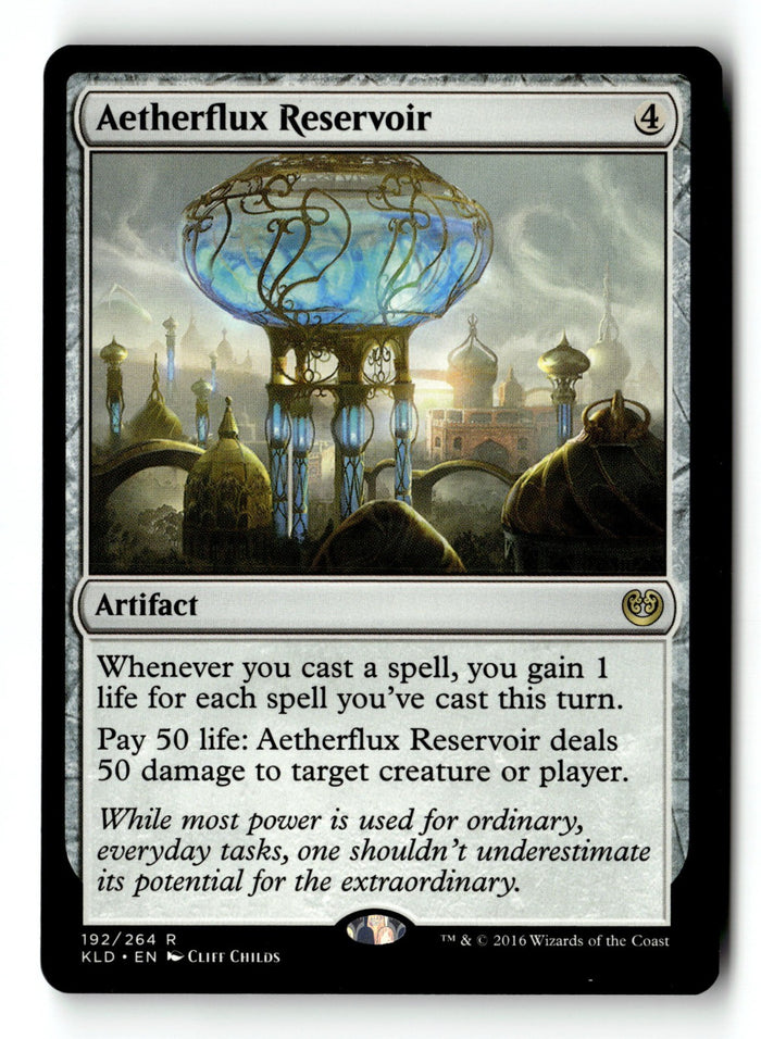 MTG Aetherflux Reservoir Kaladesh LP Magic The Gathering