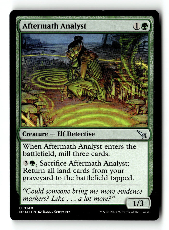 MTG Aftermath Analyst Murders at Karlov Manor LP Magic The Gathering