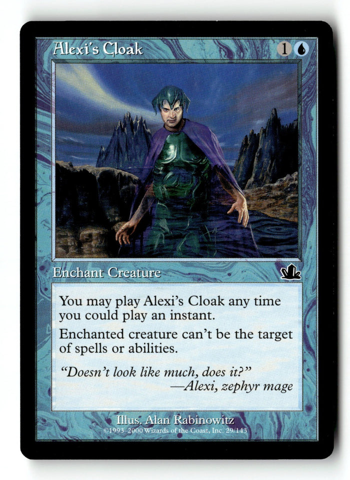 MTG Alexi's Cloak Prophecy LP Magic The Gathering