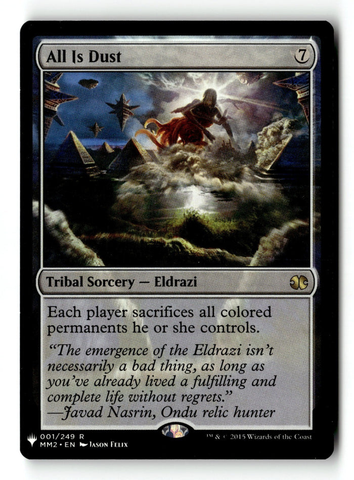 MTG All Is Dust Modern Masters 2015 LP Magic The Gathering